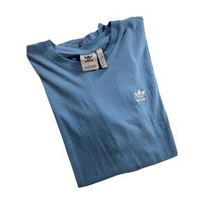 Rare New Adidas Originals Essentials Tee Shirt Blue XL yeezy jordan sb dunk polo